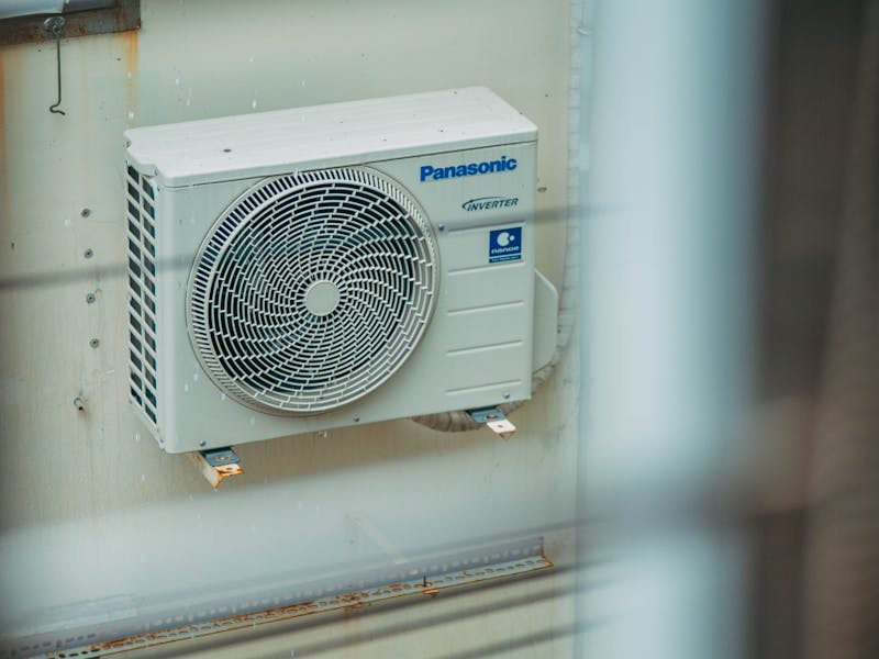Commercial rooftop HVAC unit in Gwinnett County