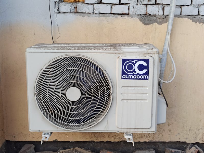 Ductless mini-split air conditioner wall unit installation